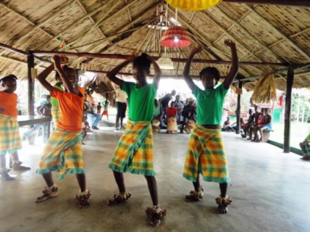 Santigron cultural dance